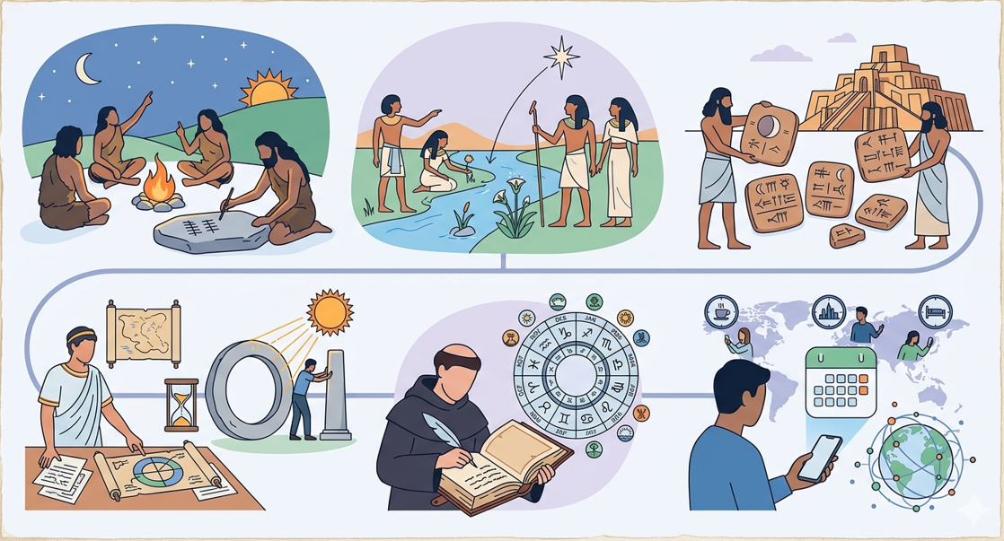 Sejarah Terciptanya Kalender: Bagaimana Manusia Belajar Menghitung Waktu